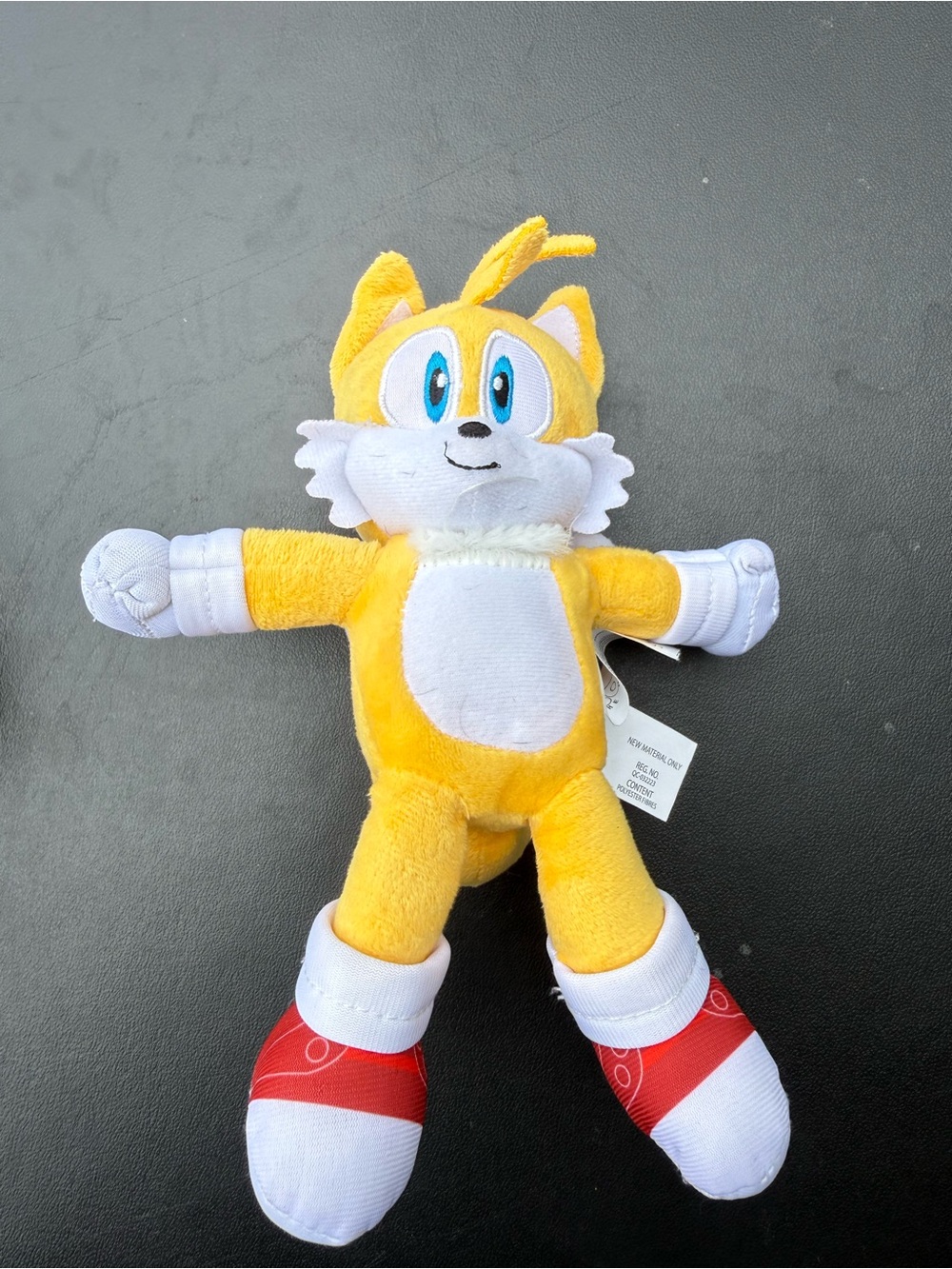 Yellow Fox Plush Toy with Blue Eyes - Kids Stuffed Animal
